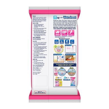 MAGICLEAN WIPER WET SHEET MINT 10S