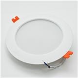 FSL DOWNLIGHT PANEL LED 4" 12W ACRYLIC COOL WHITE ROUND WHITE