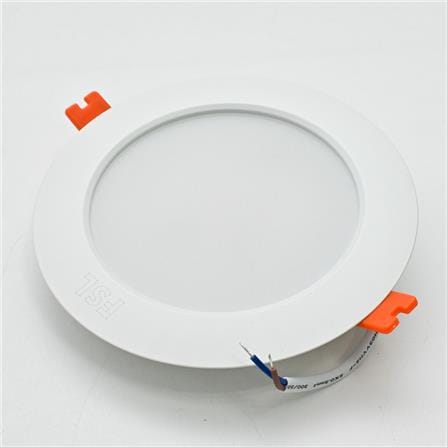 FSL DOWNLIGHT PANEL LED 4" 12W ACRYLIC COOL WHITE ROUND WHITE