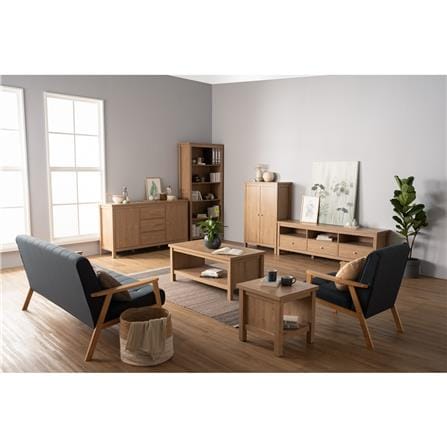 NUHOOM RHODES COFFEE TABLE IN OAK COLOUR