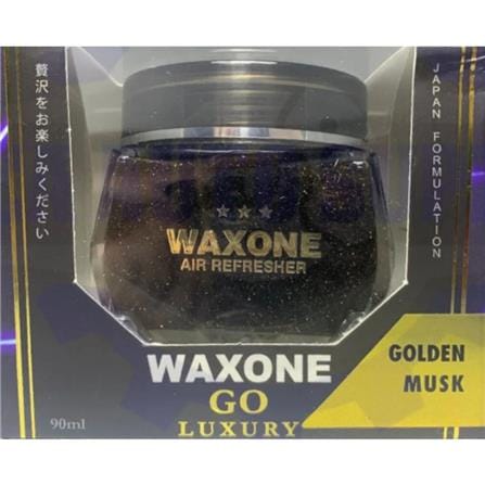 WAXONE GO LUXURY AIR FRESHENER GOLDEN MUSK 90ML (CAR INTERIOR CARE)