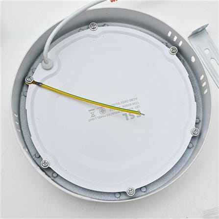 FSL DOWNLIGHT PANEL LED 6" 18W ACRYLIC COOL WHITE ROUND WHITE