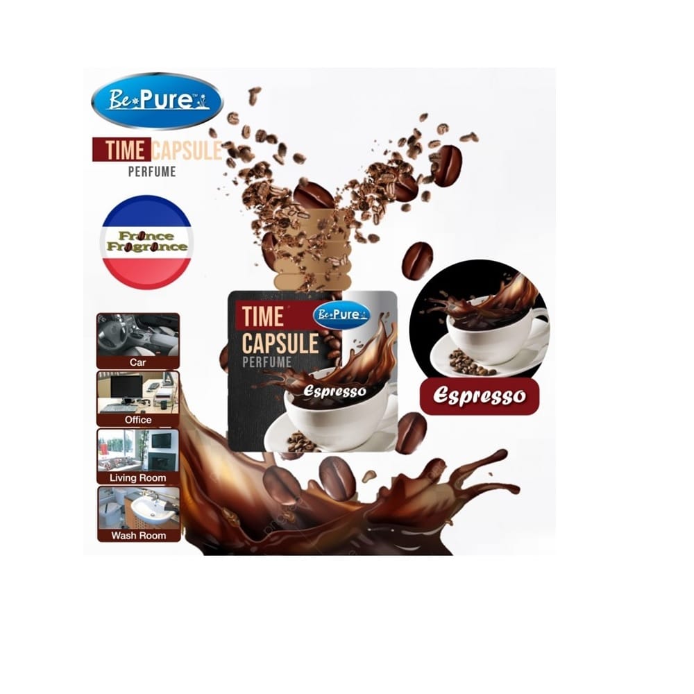 BEPURE TIME CAPSULE PERFUME 10ML ESPRESSO