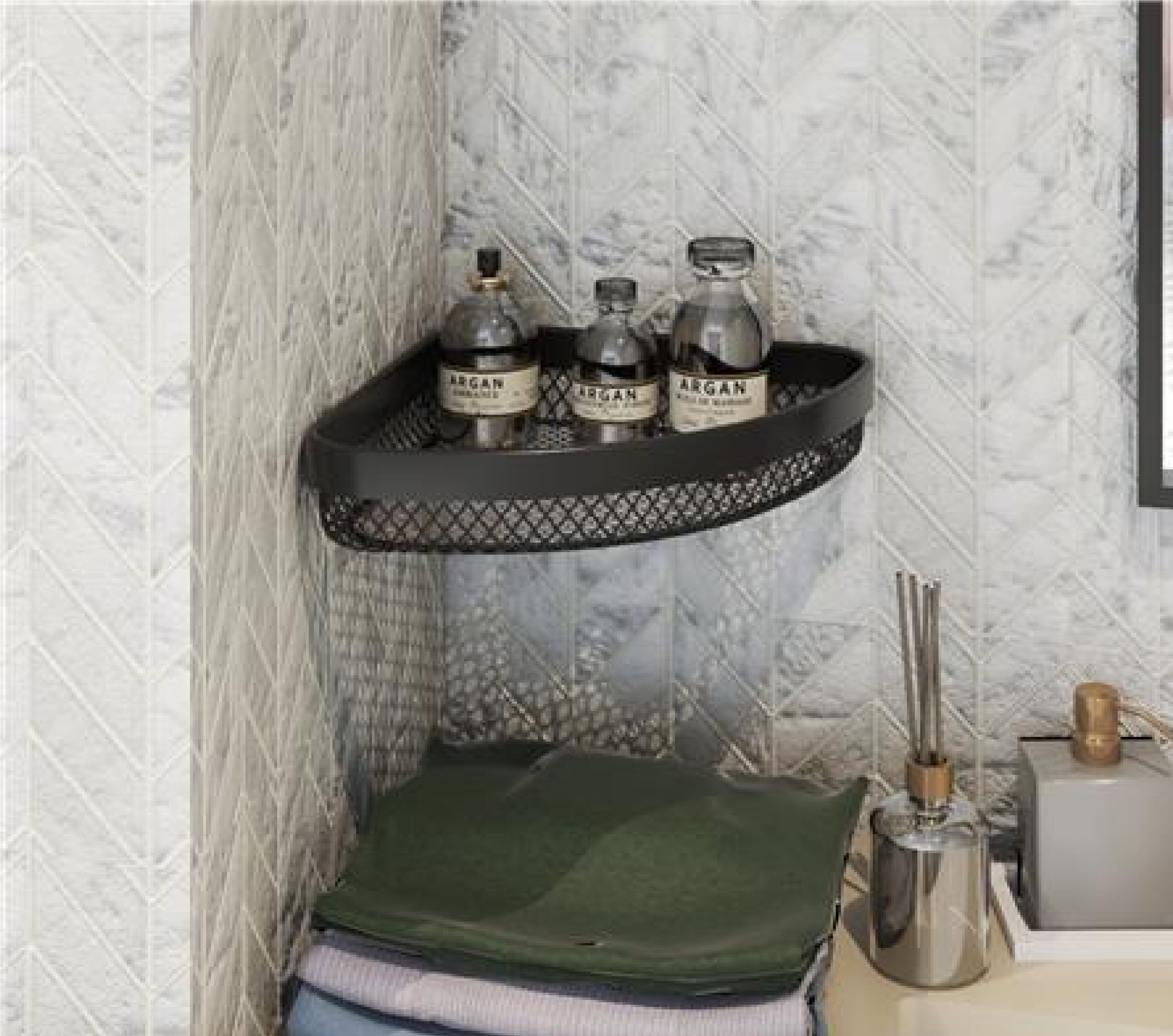 MOYA BATH RACK 1 TIER KMP002A