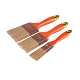 MATALL SYNTHELIC FIBERBRUSH SET 1,2,2.5" (BROWN)