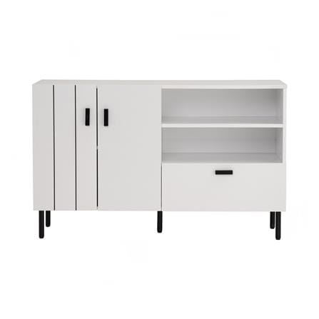 NUHOOM HIGH CABINET SIDEBOARD KOTKA 1.2M WHITE 802/161