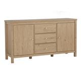 NUHOOM RHODES 1.6M SIDEBOARD IN OAK COLOUR