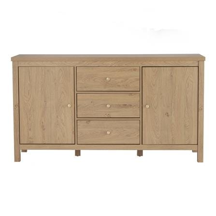 NUHOOM RHODES 1.6M SIDEBOARD IN OAK COLOUR