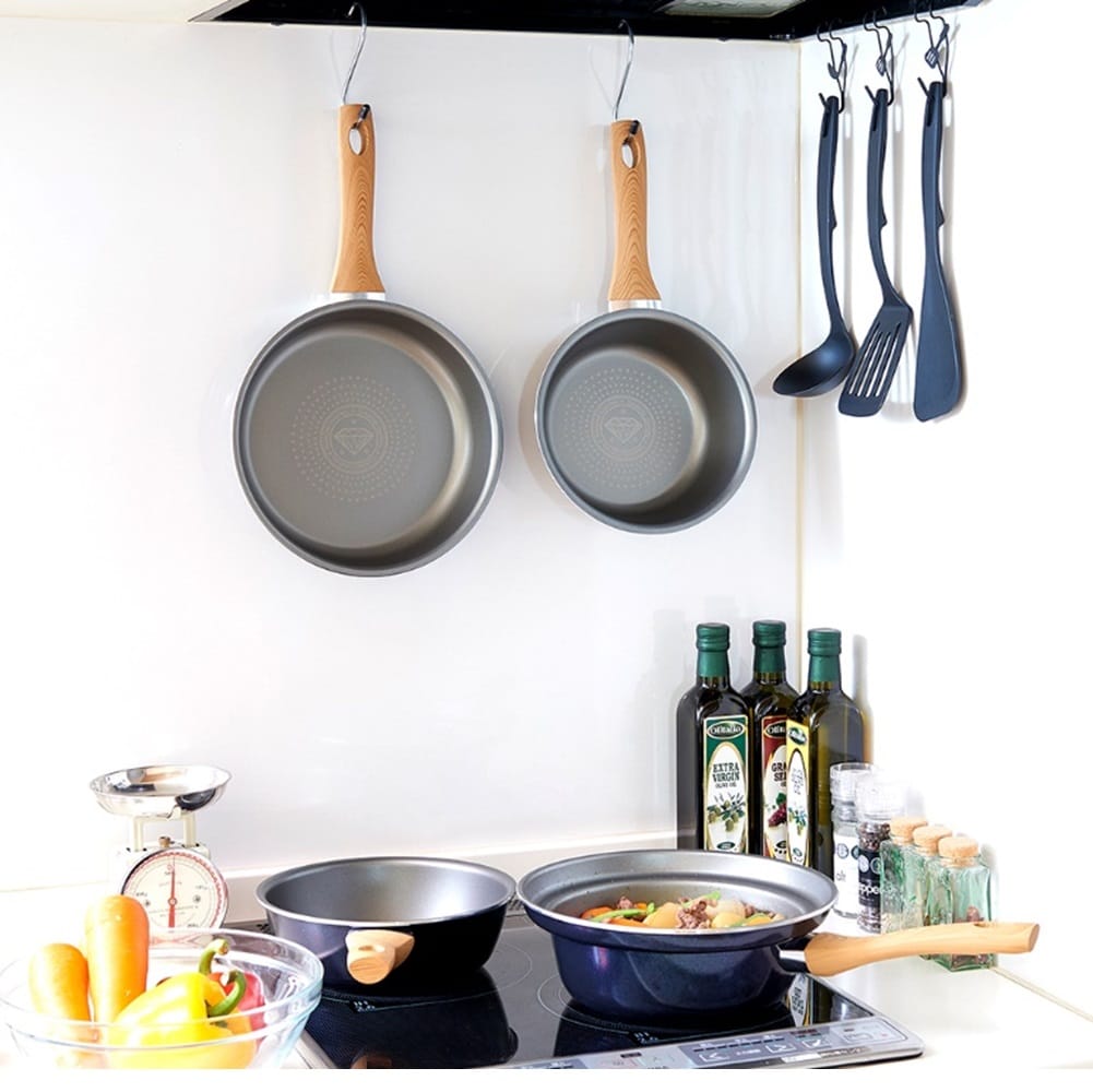 AIMEDIA JAPAN IH DIAMOND DEEP FRYPAN 26cm GLITTER MIDNIGHT BLUE