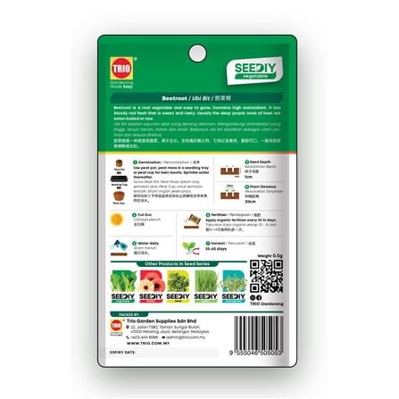 TRIO SEEDIY BEETROOT SEED