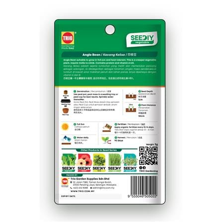 TRIO SEEDIY ANGLE BEAN SEED