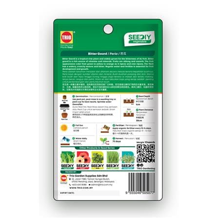 TRIO SEEDIY BITTER GOURD SEED