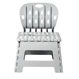 FURDINI BATHROOM FOLDABLE STOOL PETTY GRY