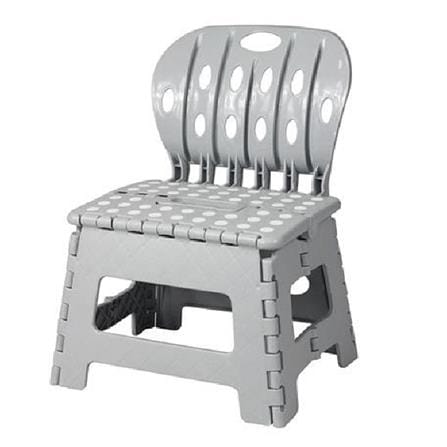 FURDINI BATHROOM FOLDABLE STOOL PETTY GRY