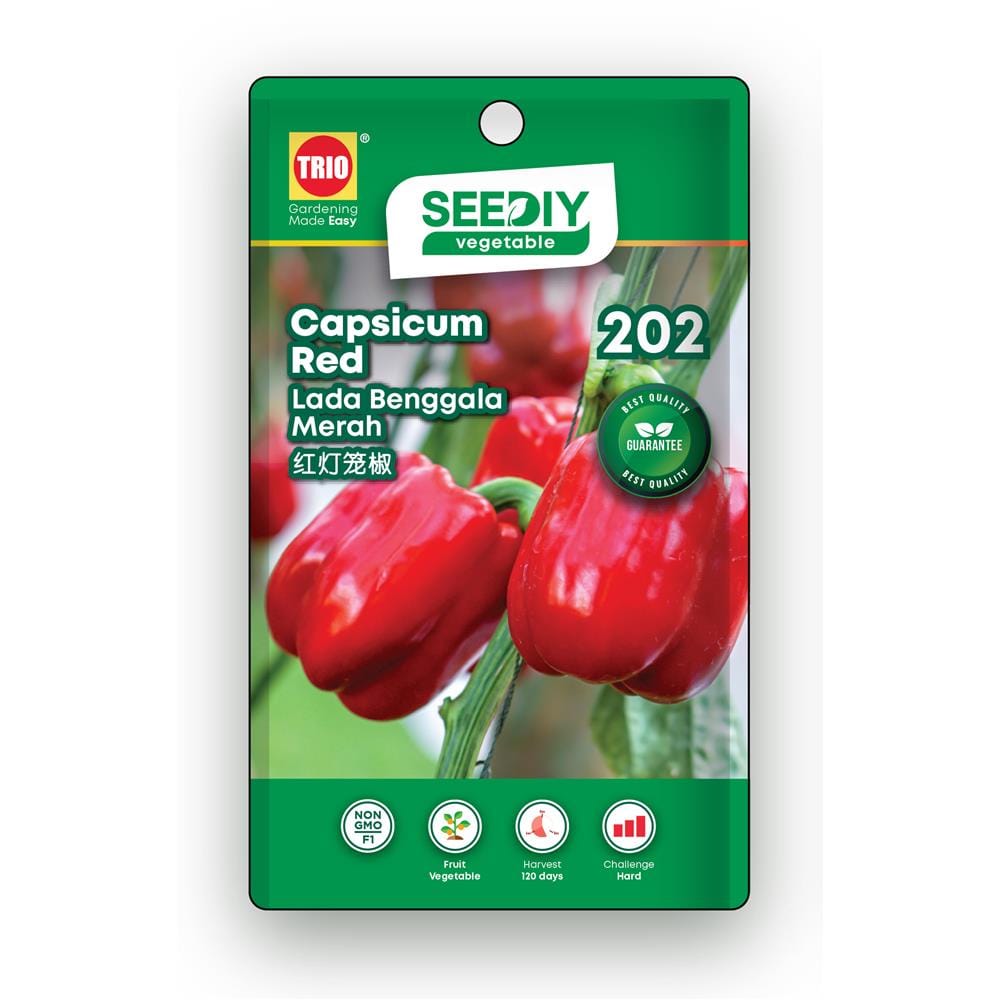 TRIO SEEDIY CAPSICUM RED SEED