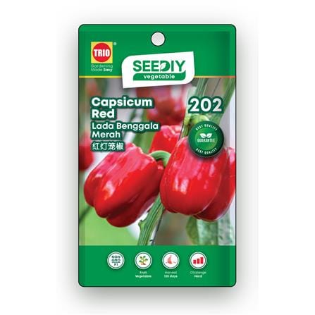 TRIO SEEDIY CAPSICUM RED SEED