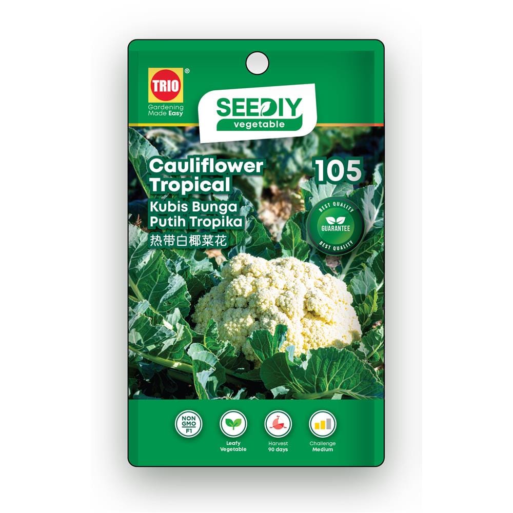 TRIO SEEDIY CAULIFLOWER TROPICAL SEED