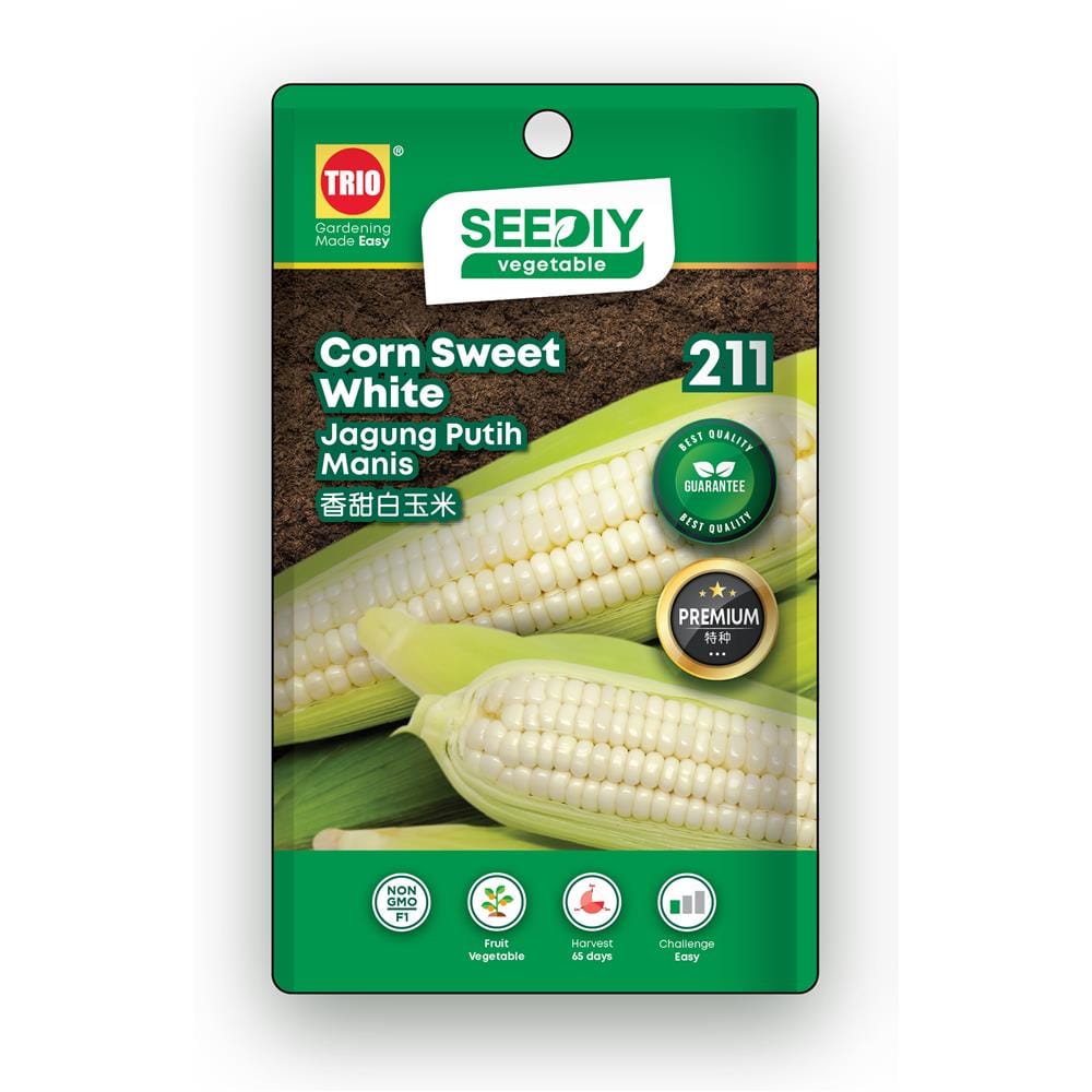 TRIO SEEDIY CORN SWEET WHITE SEED