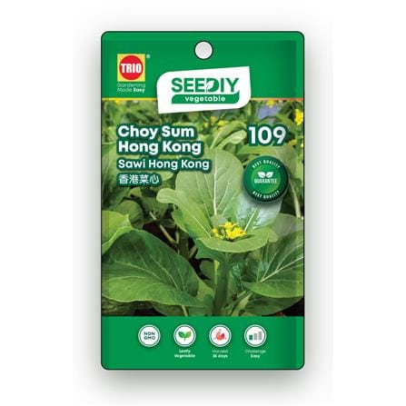 TRIO SEEDIY CHOY SUM HONG KONG SEED