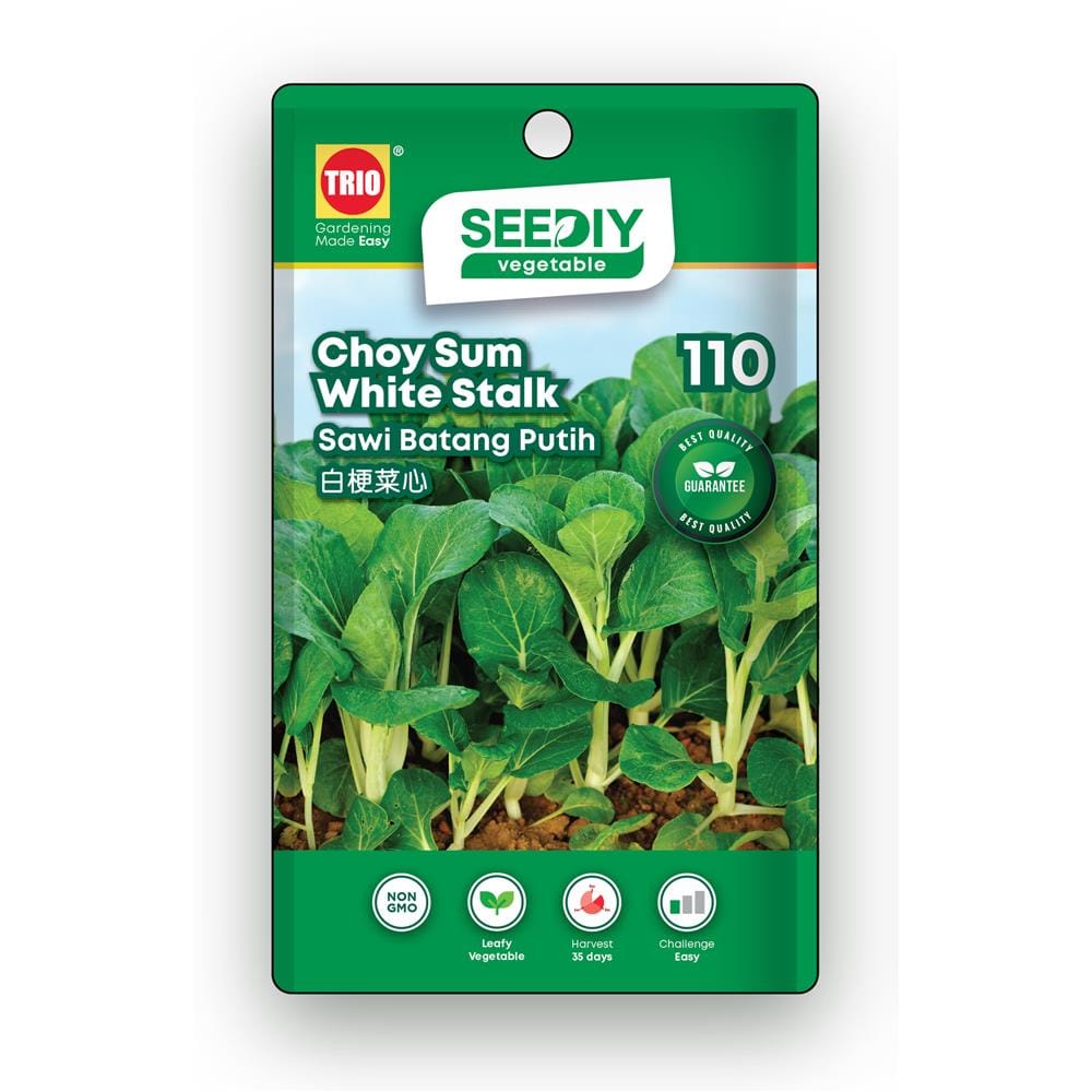 TRIO SEEDIY CHOY SUM WHITE STALK SEED