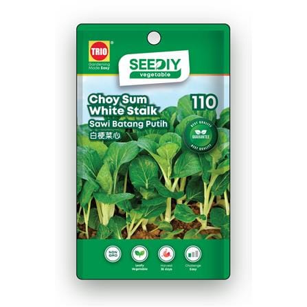 TRIO SEEDIY CHOY SUM WHITE STALK SEED