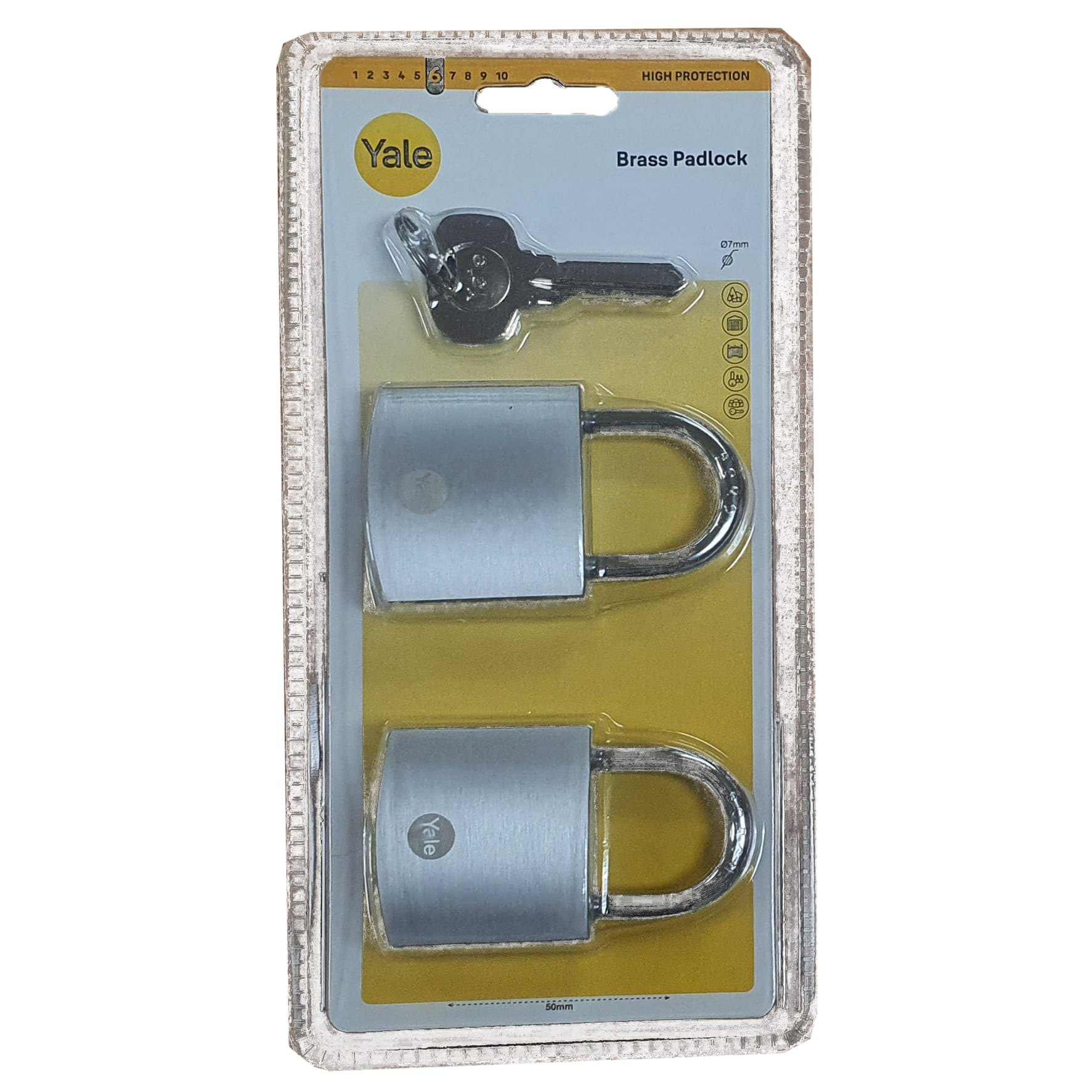 YALE  KA Y120B/50/127/2   PADLOCK SINGLE