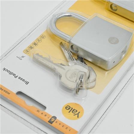 YALE 50MM BRASS PADLOCK KA Y120B/50/127/2