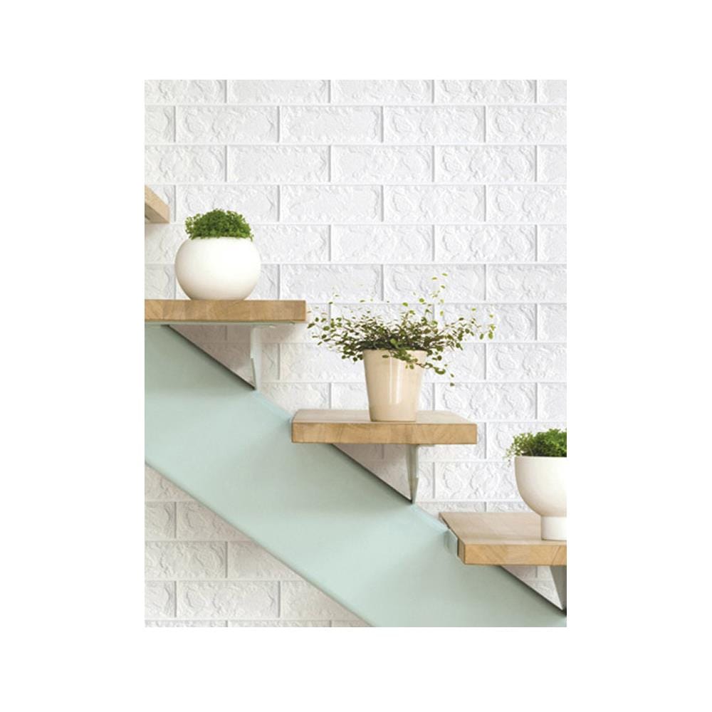 STM DIY STICKER FOAM FB 29X99CM WH 2PCS