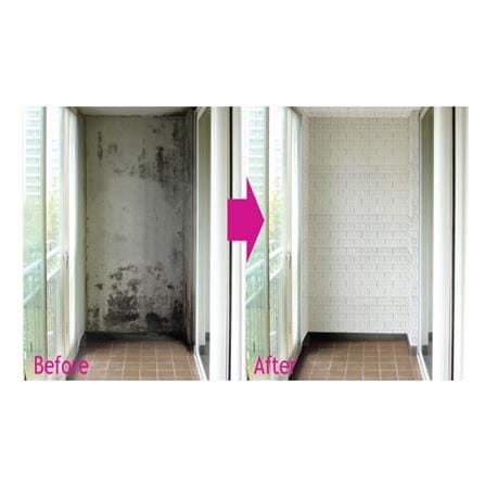 STM DIY STICKER FOAM FB 29X99CM WH 2PCS