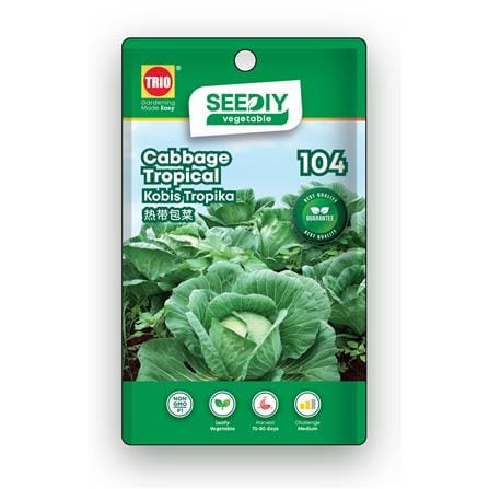 TRIO SEEDIY CABBAGE TROPICAL SEED