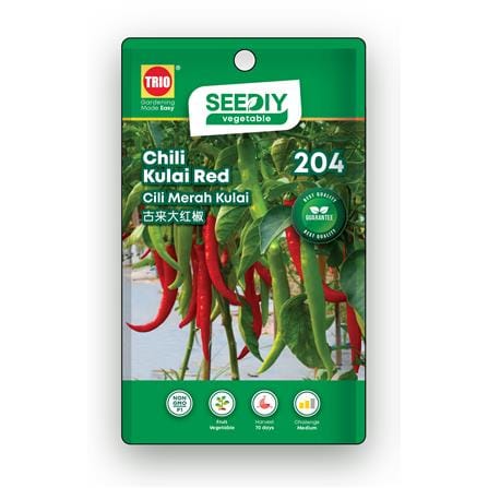 TRIO SEEDIY CHILLI KULAI RED SEED