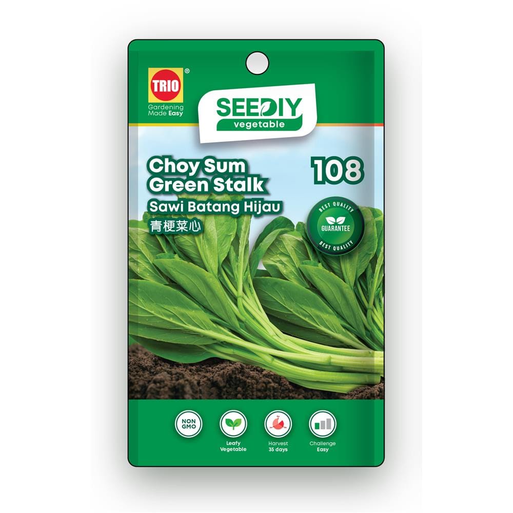 TRIO SEEDIY CHOY SUM GREEN STALK SEED
