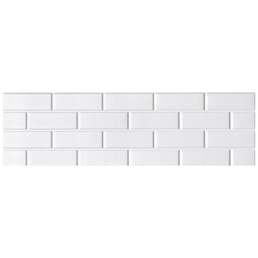 STIXMATE DIY STICKER FOAM BRICK 29X99CM WHITE 2PCS