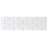 STIXMATE DIY STICKER FOAM BRICK 29X99CM WHITE 2PCS