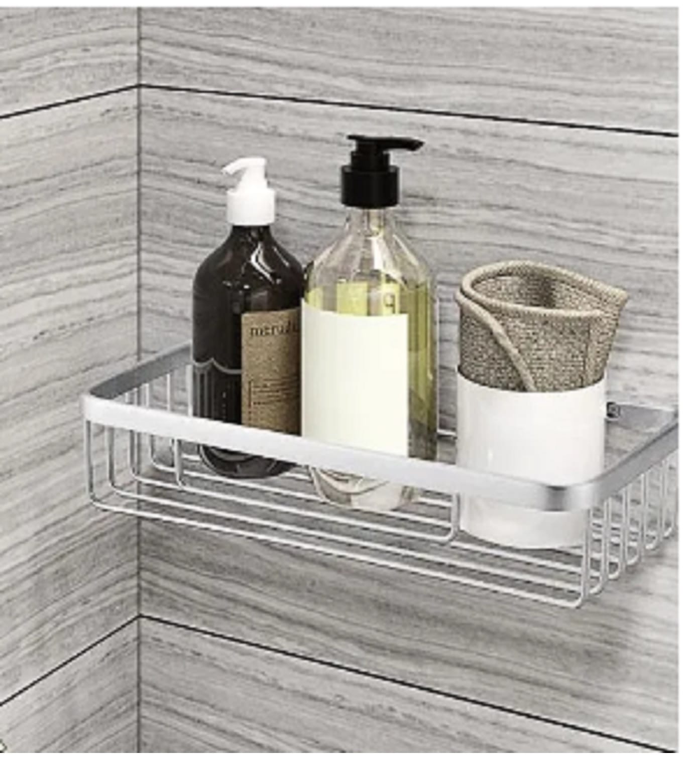 MOYA BATH RACK 1TIER KU011.01 ALUMINIUM H6.50XW26XD12.50 CM