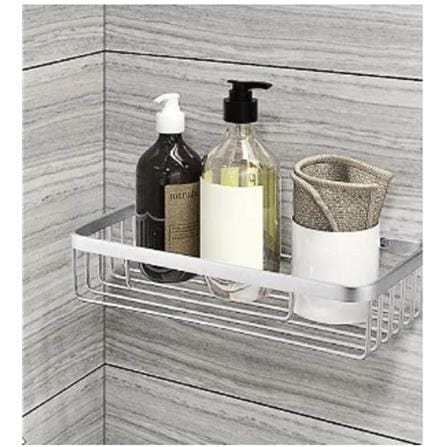 MOYA BATH RACK 1TIER KU011.01 ALUMINIUM H6.50XW26XD12.50 CM