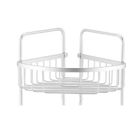 MOYA BATH RACK 2TIER KU119.01 ALUMINIUM H48XW28.50XD22 CM
