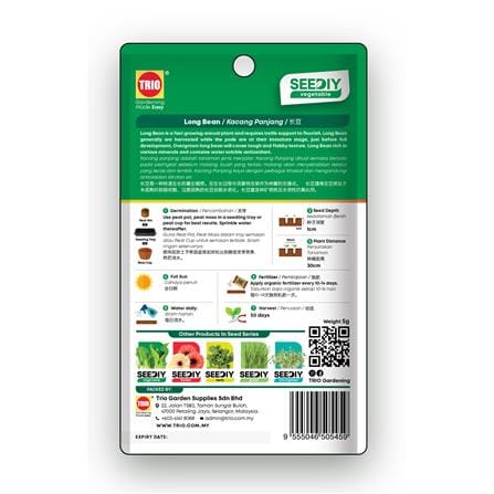 TRIO SEEDIY LONG BEAN SEED