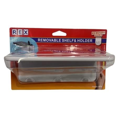 REX REMOVABLE SHELF&HOLDER 1870 WHITE