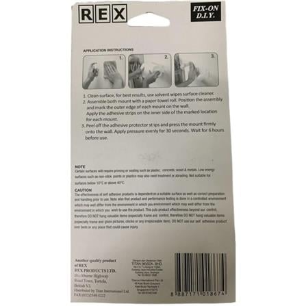 REX PAPER TOWEL ROLL HOLDER 1867 WHITE