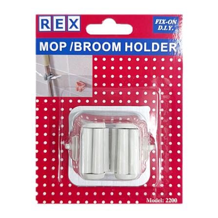 REX MOP/BROOM HOLDER 2200 WHITE
