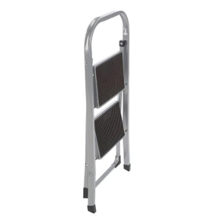 JUN HONG 2 STEPS LADDER JH12102 BLACK/SILVER