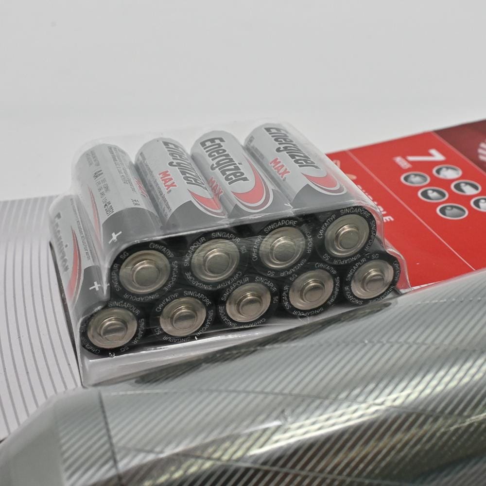 FLASHLIGHT PMZH91 METAL LIGHT ENERGIZER SILVER