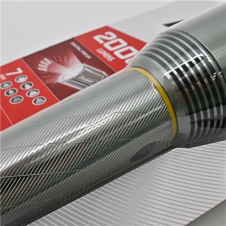 FLASHLIGHT PMZH91 METAL LIGHT ENERGIZER SILVER