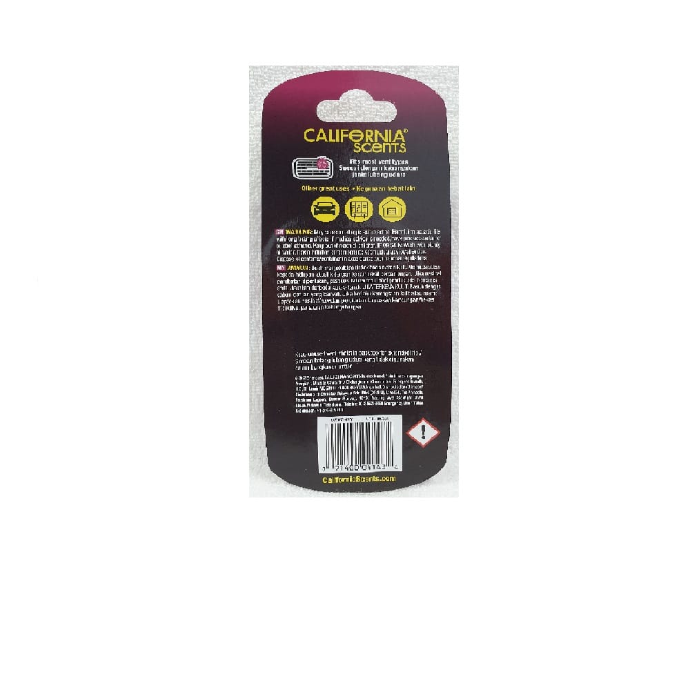CALIFORNIA SCENTS VENT STICKS - CORONADO CHERRY (4's)