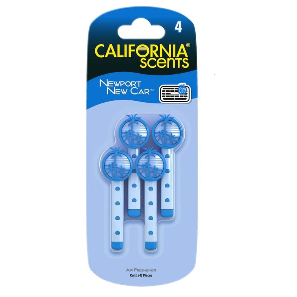 CALIFORNIA SCENTS STICKS -  NEWPORT NEW CAR (4's)