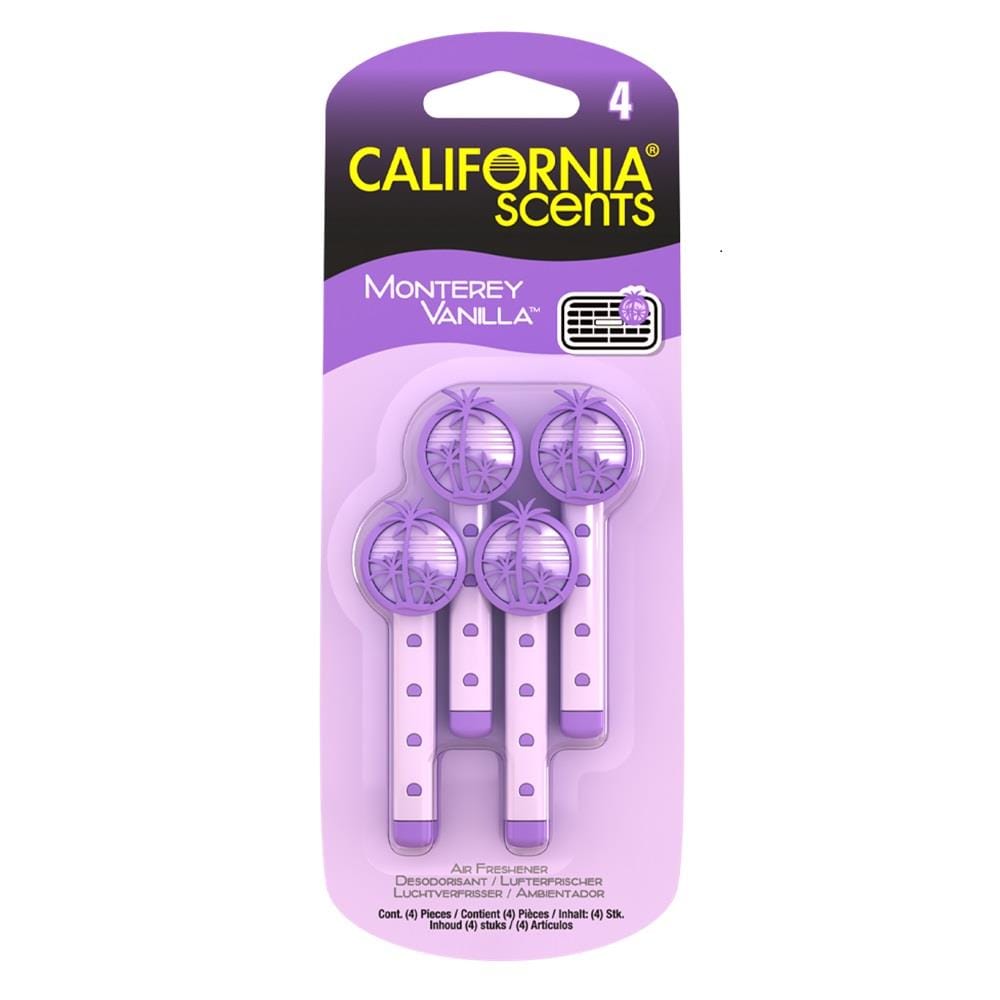 CALIFORNIA SCENTS STICKS - MONTEREY VANILLA (4's)