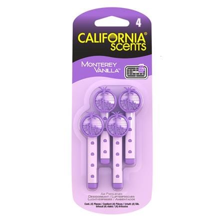 CALIFORNIA SCENTS STICKS - MONTEREY VANILLA (4's)