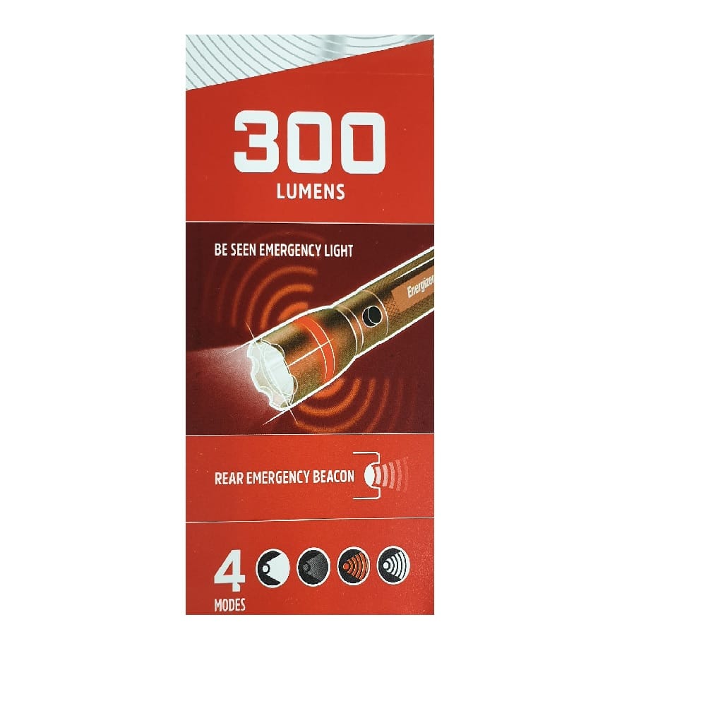 FLASHLIGHT ESMH32 BEACON LIGHT ENERGIZER RED