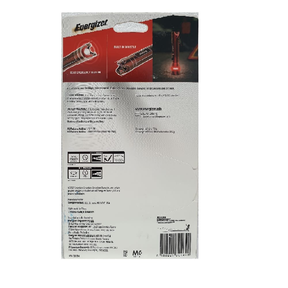 FLASHLIGHT ESMH32 BEACON LIGHT ENERGIZER RED